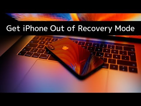 How to get iPhone or iPad out of Recovery Mode